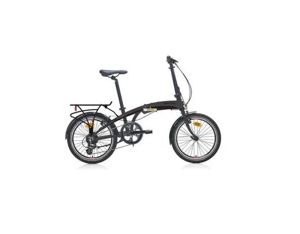 CARRARO FLEXI 108 V KATLANIR BİSİKLET 285H V 20 JANT 8 VİTES MAT ANTRASİT SİYAH KIRMIZI ürün görseli 1