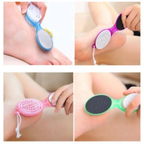 Premium Ayak Topuk Bakım Törpüsü Güzellik 4 in 1 Multifonksiyonel Ayak Topuk Bakım Aleti - Resim 5