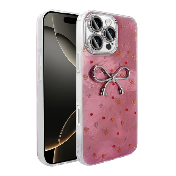 iPhone 16 Pro Kılıf Kamera Korumalı Figürlü Ponti Silikon Kapak ürün görseli