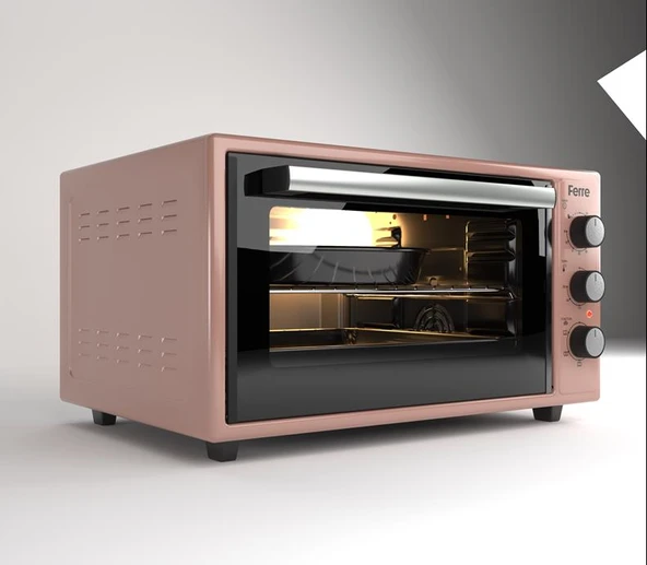 Ferre 45-500-ML Rose 45 lt Midi Fırın - 1