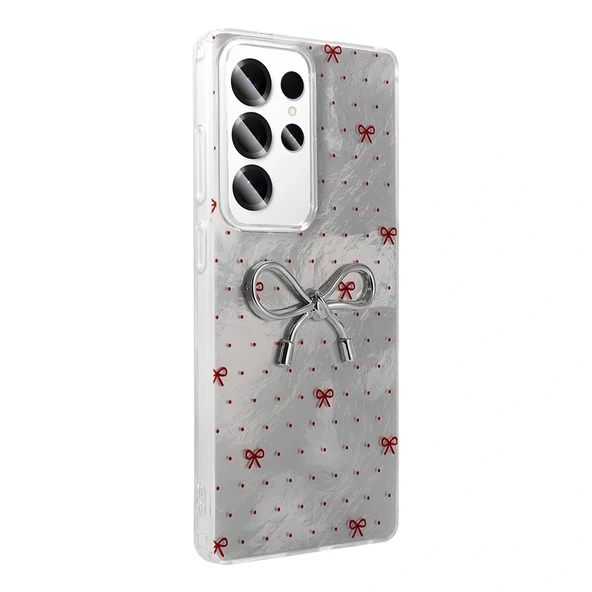 Galaxy S25 Ultra Kılıf Kamera Korumalı Figürlü Ponti Silikon Kapak - Resim 4