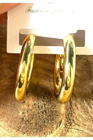 Monalisa Home Gold Renk Lüks Gösterişli Figürlü  Küpe ürün görseli 1