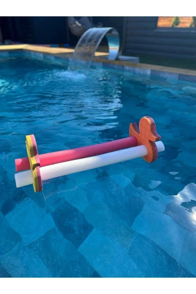 Çocuklar İçin Çok Renkli Deniz Makarnası Yüzme Öğrenme Yardımcısı - ÖRDEK Figürlü ürün görseli 1