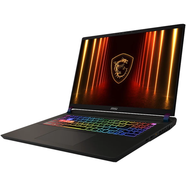 MSI VECTOR 17 HX AI A2XWHG-086TR Ultra 7 255HX 32GB DDR5 RTX5070 Ti 12GB 1TB SSD 17" QHD+ 240Hz W11 - Resim 3