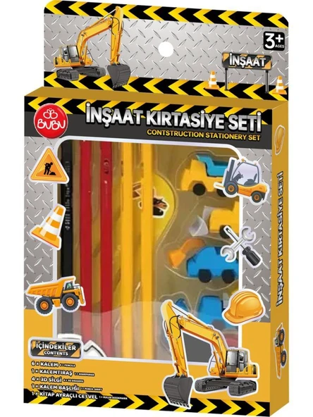 BU-BU KIRTASIYE SETI INSAAT BUBU-KST006 ürün görseli 1