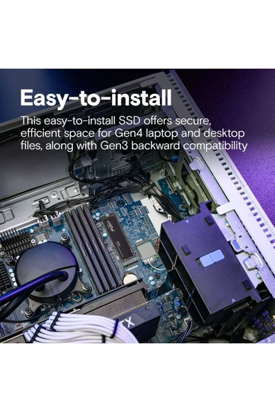 Crucial P310 2TB m.2 2280 NVMe SSD PCIe CT2000P310SSD8 - Resim 4