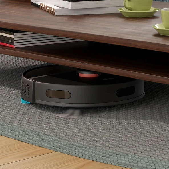 PHILIPS XU3000/01 Aqua Islak ve Kuru 3000 Serisi Temizlik Robotu, 4000 Pa Emiş Gücü, Tek Şarjla 230 Dakikaya Kadar Temizlik, LiDAR - Resim 4