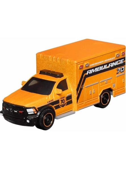 Matchbox 70. Yıla Özel Tekli Arabalar 2019 Ram Ambulance HMV12 HMV17 - Resim 2