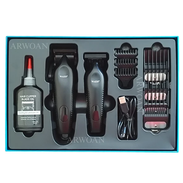 Profesyonel Saç ve Sakal Kesme Makinesi Seti ürün görseli