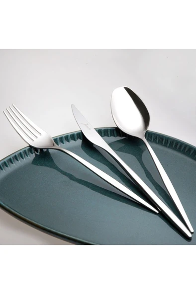 Jumbo Pireu 60 Parça 12 Kişilik Çatal Kaşık ve Bıçak Takımı - 5