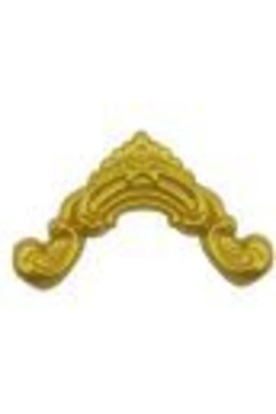 DECOZZA Altın 4 Cm Çıta Uyumlu Dekoratif 4'lu Köşe Motifi Seti ürün görseli 1