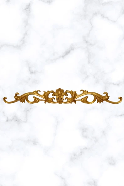 MİVA KONSEPT DEKORATİF POLİÜRETAN TAVAN-DUVAR-MOBİLYA -DEKOR-KAPI PAPATYA MOTİF (10 CM X 65 CM) ürün görseli 1