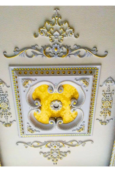 DECOZZA Dekoratif Bronz 4'lu Motif Paketi - Resim 6