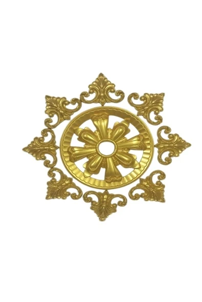 MİVA KONSEPT Saray Tavan Motif 25X25 Cm Oval Küçük Avize Göbeği - Resim 2