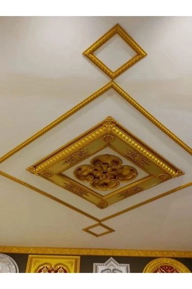 MİVA KONSEPT Poliüretan Dekoratif  Duvar&Tavan Çıta Bordürü -Bronz Renk  (EN:4 CM-BOY:100 CM)-Duvar Süsü - Resim 6