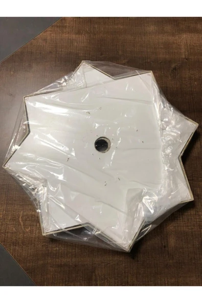 Decomarket Decogold 60 Cm Yıldız Bronz Saray Tavan Göbek - Resim 3