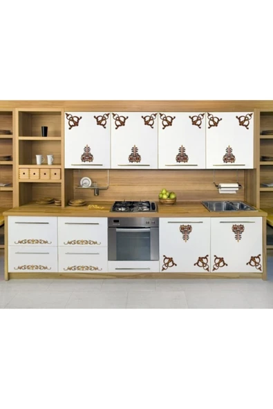 Decomarket Decogold Gümüş Göbek Içi Motif 15*16 Cm - Resim 2