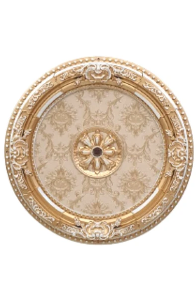 Decomarket Decozza Oval 90cm Bronz Saray Tavan Göbek - Resim 2