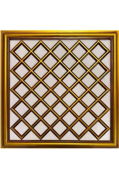 MİVA KONSEPT ASMA TAVAN UYUMLU LED DÖŞENEBİLİR  60X60 CM TAVAN PANELİ- KAHVE ESKİTME RENK ürün görseli 1