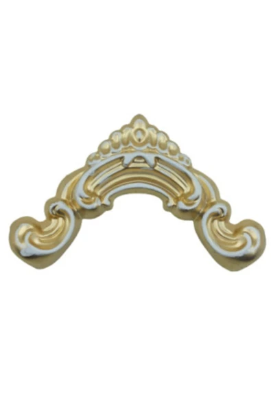 DECOZZA Bronz 4 Cm Çıta Uyumlu Dekoratif 4'lu Köşe Motifi Seti ürün görseli 1