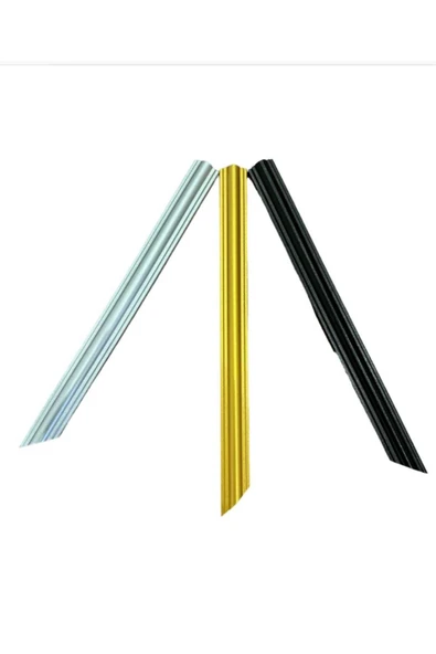 MİVA KONSEPT ALTIN (GOLD) RENK DEKORATİF POLİİÜRETAN DUVAR ÇITASI ( 1 BOY :240 CM EN :2.5 CM) - Resim 3