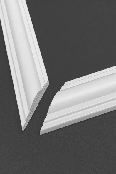 MİVA KONSEPT Dekoratif Boyanabilir Poliüretan Duvar Çıtası (EN 2.5 CM UZUNLUK 120 CM) - Resim 3