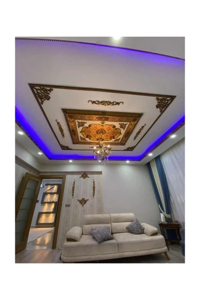 MİVA KONSEPT TAVAN-DUVAR-MOBİLYA -DEKOR-KAPI PAPATYA MOTİF (10 CM X 65 CM) - Resim 3