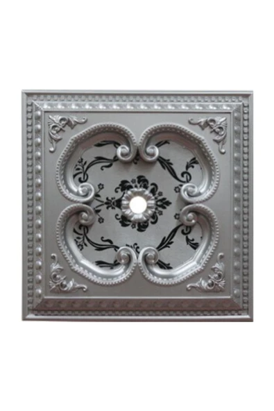 Decomarket Decogold 60*60 Cm Gümüş Saray Tavan ürün görseli 1