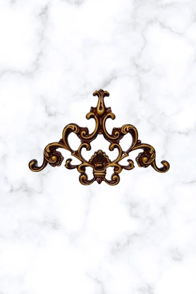 MİVA KONSEPT Dekoratif Poliüretan Tavan-Duvar-Kapı-Mobilya Köşe Motifi (27X18 CM) ürün görseli 1