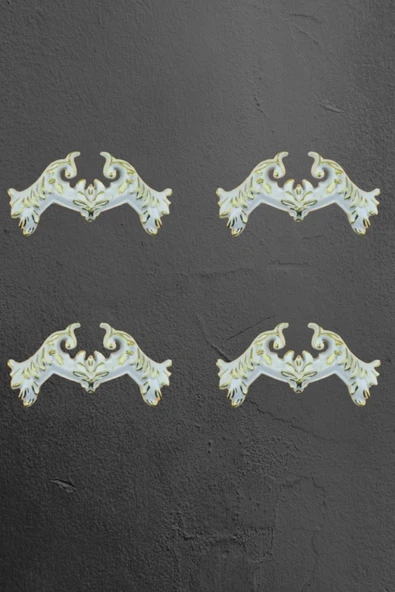 MİVA KONSEPT Dekoratif Poliüretan 2.5 CM Uyumlu Duvar Çıtası 4LÜ Köşe Motifi (SET 115-4) ürün görseli 1