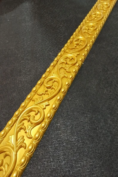DECOGOLD Saray Tavan Bordür Altın Renk 8 Cm *100 Cm ürün görseli 1