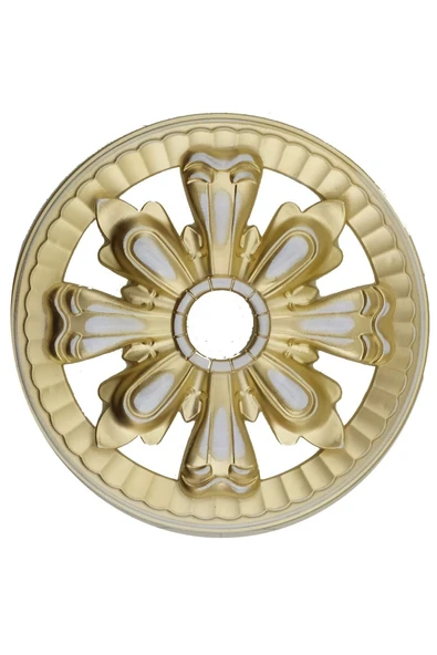 Decomarket Küçük Avize Göbegi - Tavan Ve Duvar Motif / Çap: 25 Cm - Bronz Renk ürün görseli 1