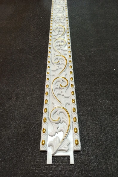 Decomarket Decogold Beyaza Altın Saray Tavan Bordür 8,5*102,5 Cm - Resim 2
