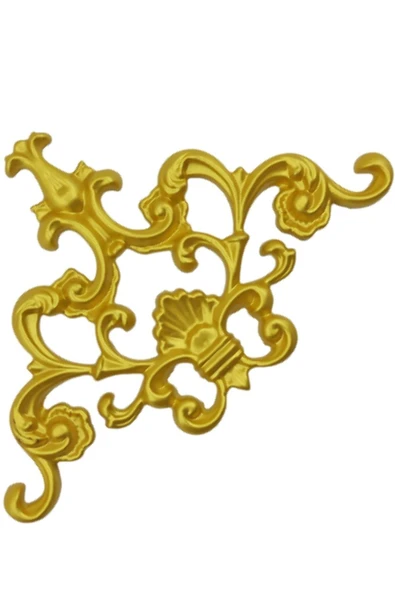 Decomarket Decogold Tavan Köşe Motif 27*18 Cm Altın - Resim 2