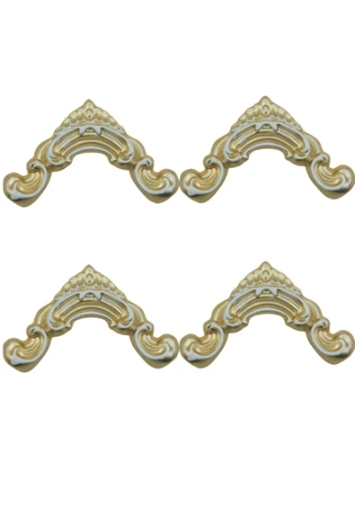 MİVA KONSEPT Dekoratif Poliüretan 2.5 CM Uyumlu Duvar Çıtası 4LÜ Köşe Motifi (SET 114-4) ürün görseli 1