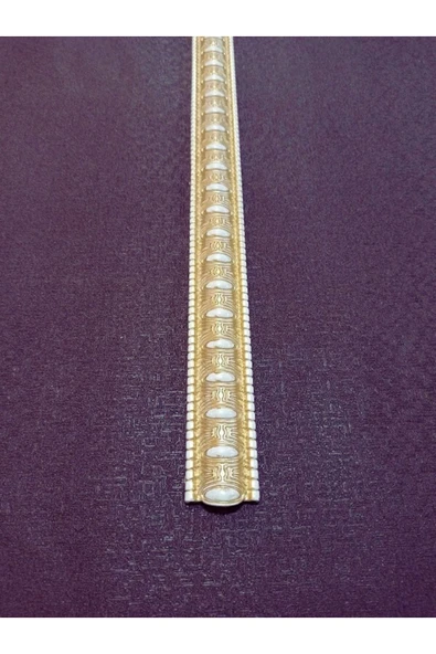 MİVA KONSEPT Poliüretan Dekoratif  Duvar&Tavan Çıta Bordürü -Bronz Renk  (EN:4 CM-BOY:100 CM)-Duvar Süsü - Resim 2