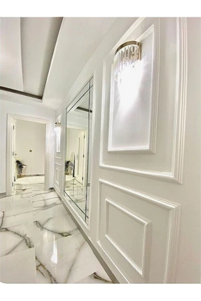 MİVA KONSEPT DEKORATİF BOYANABİLİR POLİÜRETAN DUVAR ÇITASI- (2'Lİ KORİDOR ÇERÇEVESİ -4 CM VE 2.5 CM -DUVAR SÜSÜ) ürün görseli 1