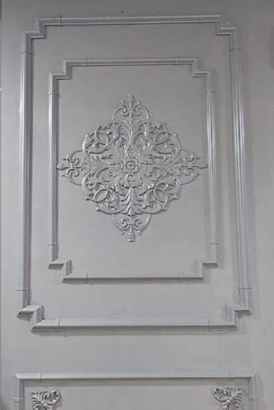 DECOZZA Bronz 2,5 Cm Çita Uyumlu Dekoratif 4'lu M Köşe Motif Seti - Resim 2