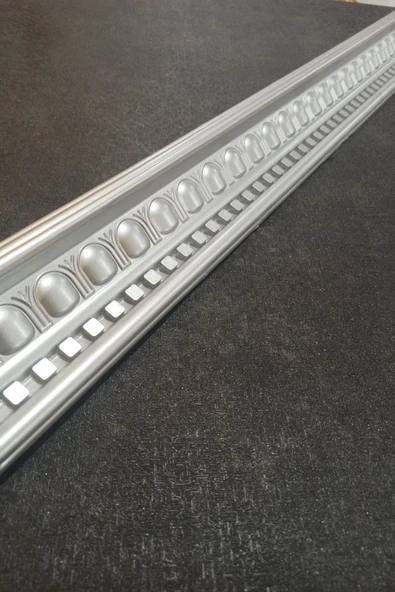 Decomarket Decogold Gümüş Saray Tavan Kartonpiyer 13 cm ürün görseli 1