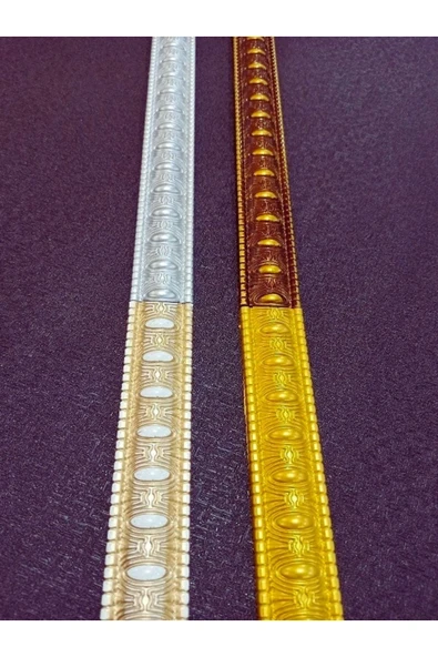 MİVA KONSEPT Poliüretan Dekoratif  Duvar&Tavan Çıta Bordürü -Bronz Renk  (EN:4 CM-BOY:100 CM)-Duvar Süsü - Resim 3