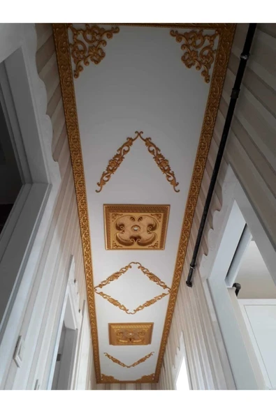 DECOGOLD Altın Kare Saray Tavan 60cm*60cm - Resim 3