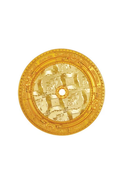 Decomarket Paket 60 cm Oval Saray Tavan Göbek Motifli Tavan Dekorasyon - Resim 3