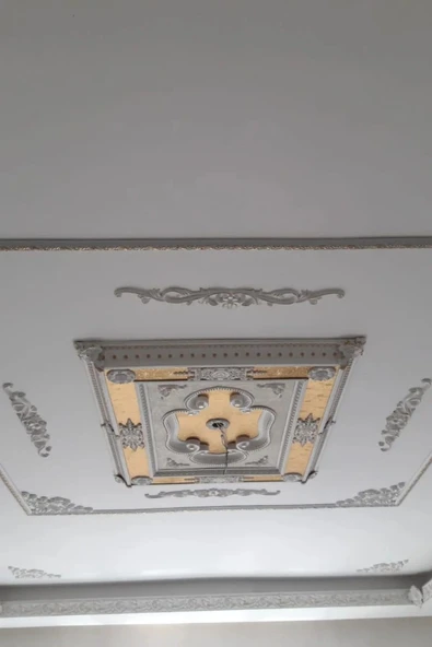 MİVA KONSEPT DEKORATİF POLİÜRETAN TAVAN-DUVAR-MOBİLYA -DEKOR-KAPI PAPATYA 4 LÜ MOTİF SET (10 CM X 65 CM) - Resim 4