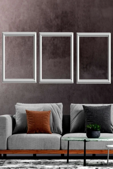 DECOGOLD Boyanabilir 2,5 Cm Çıta Kesimli Hazır Çerçeve ürün görseli 1