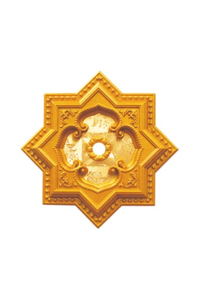 Decomarket Paket 60 Cm Yıldız Saray Tavan Göbek Motifli Tavan - Resim 3