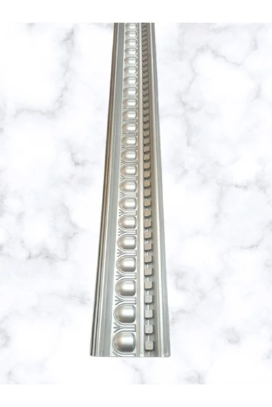 MİVA KONSEPT DEKORATİF POLİÜRETAN SARAY TAVAN KARTONPİYER -GÜMÜŞ RENK (EN 13 CM -BOY:100 CM)-DUVAR SÜSÜ - Resim 3