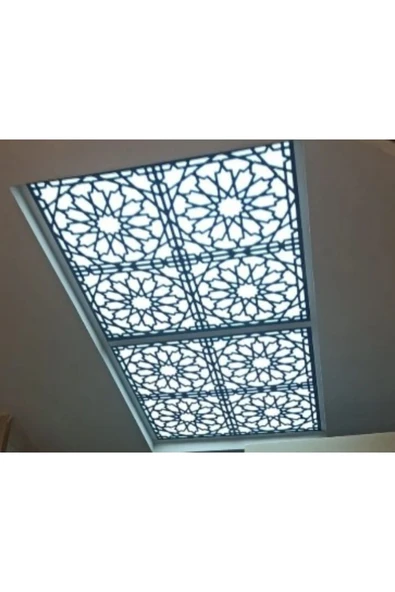 MİVA KONSEPT 60X60 CM ASMA TAVAN UYUMLU LED DÖŞENEBİLİR TAVAN PANELİ- BEYAZ RENK - Resim 3