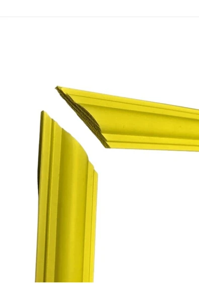 MİVA KONSEPT ALTIN GOLD RENK DEKORATİF POLİÜRETAN DUVAR ÇITASI 2' Lİ HAZIR KESİM ÇERÇEVE SETİ - Resim 7