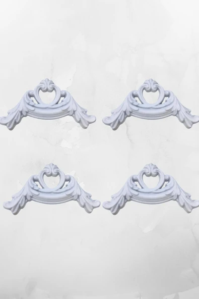 MİVA KONSEPT Dekoratif Poliüretan Boyanabilir 2.5 CM Uyumlu Duvar Çıtası Köşe Motifi 4 adet (SET 116-4) ürün görseli 1