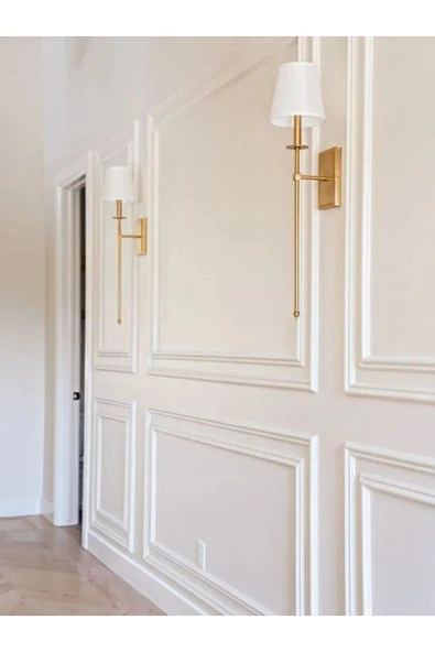 MİVA KONSEPT DEKORATİF BOYANABİLİR 4 CM  EĞİMLİ POLİÜRETAN DUVAR ÇITASI (EN 4 CM UZUNLUK :240CM) - Resim 5